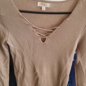 Beige sweater